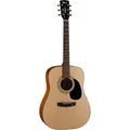 Cort Guitars AD810 Open Pore westerngitaar (Westerngitarre, Mahagoni (Boden und Zargen), Mahagoni (Hals), Massive Fichte (Decke), Merbau (Griffbrett), Palisander (Brücke)) (AD810OP-A-U)