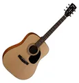 Cort AD810 Open Pore Dreadnought Gitarre mit Fichtendecke und Mahagonikorpus