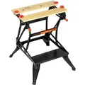 BLACK+DECKER Workmate WM536, Werkbank, schwarz