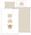 Baby Best Babybettwäsche Little Friends, Renforcé, 2 teilig, mit liebevollem Motiv