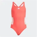 adidas Performance Badeanzug 3-STREIFEN C-BACK KIDS rot 170