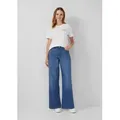 s.Oliver Weite Jeans Jeans-Hose SURI Jeans Suri / Regular Fit / High Rise / Wide Leg blau 34/30