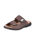 Rieker Frühjahr/Sommer, Herren Pantoletten, Braun (Moro 25), 44 EU (9.5 UK)