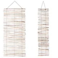 BooGardi Rankhilfe Leiter Holz, 1 St., 50 x 200cm 3-5cm, Kletterhilfe Wandspalier Efeu Rankgitter Pflanzhilfe Balkon Garten