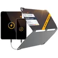 Sunnybag® SUNBOOSTER 14 Solarpanel [Faltbar & Effizient!] – Solarladegerät (Wasserfest & Robust) – Solar Panel mit 2X USB für Wandern, Camping & Outdoor – ideal für Handy & Powerbank (14W Leistung)
