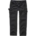 Brandit Tactical Ripstop Hose, schwarz, Größe L für Männer
