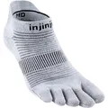 Injinji Run Original Weight No-Show Socken (Größe 40.5 , grau)