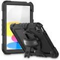 Tech-Protect Solid360 Hülle iPad 10,9′′ 2022 - Schwarz