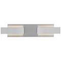 Musterring Led-Wandleuchte Rivera, Weiß, Nickel, Metall, 7x6x36 cm, höhenverstellbar, ausziehbar, Touch (on/off), Lampen & Leuchten, Innenbeleuchtung, Leuchten nach Räumen, Treppenbeleuchtung