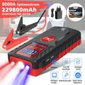 229800mAh Auto Starthilfe Jump Starter KFZ Powerbank 8000A Ladegerät Booster 12V