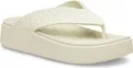 Crocs Getaway Groove Platform Flip-flops Beige EU 41-42 Frau Beige EU 41-42