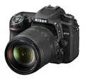 Nikon D7500 Digitale Spiegelreflexkamera mit Objektiv AF-S DX Nikkor 18-140 mm f/3.5-5.6G ED VR, 20,9 Megapixel, WLAN, Bluetooth, SD 8 GB 300 x Premium Lexar, Schwarz