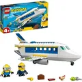 LEGO 75547 Minions Flugzeug Spielzeug mit Figuren: Stuart und Bob, Set für Minions-Fans