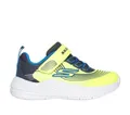 Skechers Microspec Advance Sneaker für Jungen, gelb/blau, 1.5 Little Kid