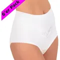 Cotton Prime® Taillenslip 6er Pack 56-58 - Weiß - 56/58