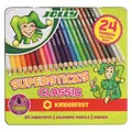 Jolly 3000-0293 - Supersticks Classic, 24 Farben, Mine, Lernmaterialien, 3.8 mm (24x) (3000-0293)