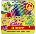 JOLLY SUPERSTICKS CLASSIC KINDERFEST Buntstifte farbsortiert, 24 St.