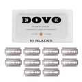 Platinum Rostfrei Rasierklingen Dovo Solingen Super Stainless Edel Stahl 10 Stück