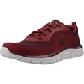 Skechers Track - GLENDOR Herren Sneakers Schuhe Vegan 232699 Burg, Schuhgröße:45 EU
