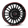 BORBET DESIGN CW3 black glossy red ring 7.5Jx18 6x139.7 ET50 R33680388