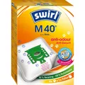 Swirl - Zubehör/Ersatzteile für Bodenpflege Staubbeutel M 40 Anti-Odour VE4 für
