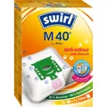 swirl M 40 EcoPor Anti Odour Staubsaugerbeutel weiß Dirtlock Funktion 1x4 Beutel