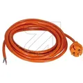 Anschlußleitung mit Konturenstecker H05BQ-F 2x1,5mm 5m