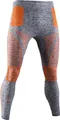X-Bionic Funktionshose Energy Accumulator 4.0 Melange Pant Lang (Wintersport) grau/orange Herren, Größe: XXL