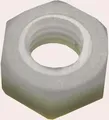 connex Sechskantmuttern M6 Kunststoff weiß - 20 Stück  Sechskantmutter