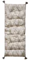 Chic Antique Liegenauflage Chic Antique Liegestuhl Auflage Polster 180x70cm Blattmotiv Beige