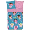 ESPiCO Bettwäsche Trendy Bedding Fee Zauberei Magie Zauberstab Engel Krone Sternchen Magic Renforcé, Größe:135 cm x 200 cm