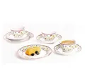 Ritzenhoff & Breker Kaffeeservice Ritzenhoff & Breker Kaffeeservice Doppio Shanti, 18-teilig, Porzellang, 6 Personen, Porzellan