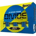 Srixon Golfbälle Q-Star Tour Divide - 12er Pack, gelb/blau