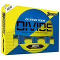Srixon Q-Star Divide 12 Golfbälle Tour-Qualität - Perfekt für das Kurze Spiel - FastLayer-Kern - Hohe Ballkompression