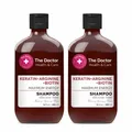 2 St. THE DOCTOR Health & Care Shampoo Maximale Stärke Keratin + Arginin + Bioti