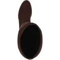 Caprice Damen Stiefel Langschaft Stretch Blockabsatz modisch clean 9-25512-41, Größe:38.5 EU, Farbe:Braun - Braun - 38,5