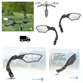 M-Wave Fahrradspiegel Set SPY Space 3D Verstellbar Echtglas Lenkerbef