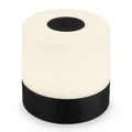 Mini LED Tischlampe kabellos dimmbar, Briloner, USB-C, Nachttischlampe, schwarz