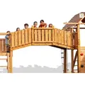 Fungoo - Modul 'rainbow', Teak, Brücke