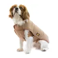 Fashion Dog Fleece-Hundemantel - Camel/Beige - 65 cm Fleecemantel Hund Mantel