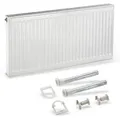 Kermi Ventilheizkörper, Heizkörper, x2 Profil-V, Typ 33 600x800 mm (H x L) links
