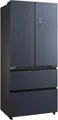 Midea French Door Kühl-Gefrierkombination MDRF705BIE70 | 515L | NoFrost | WLAN | Touch-Bedienung | Nightsky Black, E (Spektrum A bis G)