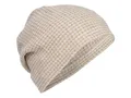 beties Beanie Leinen-Waffelpique Sauna (1-St., 1 Stück Beanie) Saunahut Saunakappe aus 100% Leinen-Waffel-Pique One-Size taupe-beige