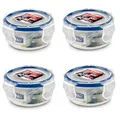 Lock & Lock, ohne BPA, Wasser Tight, Lebensmittel Container, 3-OZ, 4Stück, HPL931