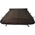 Canadian Spa Company Whirlpool-Abdeckung, Braun, Kunststoff, 228x594 cm, Freizeit, Pools und Wasserspaß, Poolzubehör, Poolabdeckung