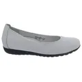 Waldläufer Waldläufer Hesima Ballerina 329051-171-150, Porto - Glattleder, Weiß, Slipper weiß 37,5 EU