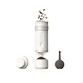 OutIn Fino Tragbare Elektrische Kaffeemühle Kegelmahlwerk - 28 Externe Mahlstufen, 7-Stern-Edelstahlkonus & Ein-Knopf-Bedienung, Kompakte Kaffeemühle Espresso mit Schnellladung, für Reise & Haushalt