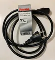 Hama Power Stromkabel Netzkabel 3polig Schwarz 1,5m SchuKo Kleeblattstecker