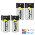 4 Energizer C Alkaline Lr14 Batterien 1.5V Industrie Baby R14 Mn1400 Am2 2031