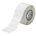 Brady, THT-8-427-10, selbstlaminierendes Vinyl, Weiß/Transparent, 12.70 x 12.70(36.50) mm, permanent, 5-bahnig, Kabeldurchmesser von 3.81 - 7.62 mm (